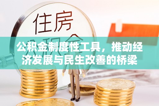 盘龙公积金制度性工具，推动经济发展与民生改善的桥梁