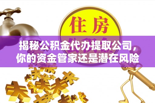 盘龙揭秘公积金代办提取公司，你的资金管家还是潜在风险？