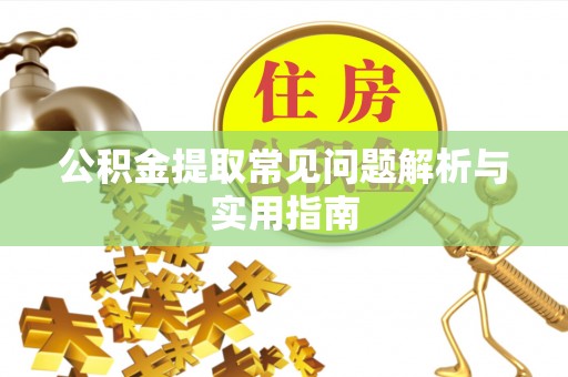 盘龙公积金提取常见问题解析与实用指南