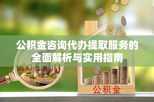 盘龙公积金咨询代办提取服务的全面解析与实用指南