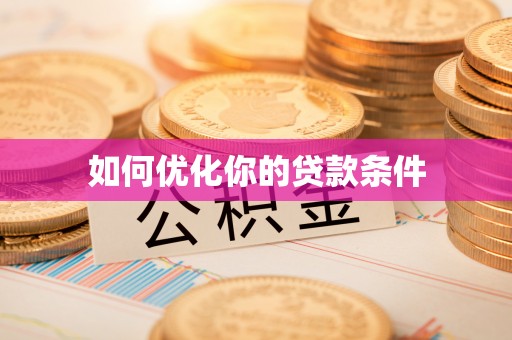 盘龙如何优化你的贷款条件