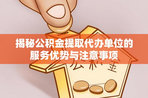 盘龙揭秘公积金提取代办单位的服务优势与注意事项